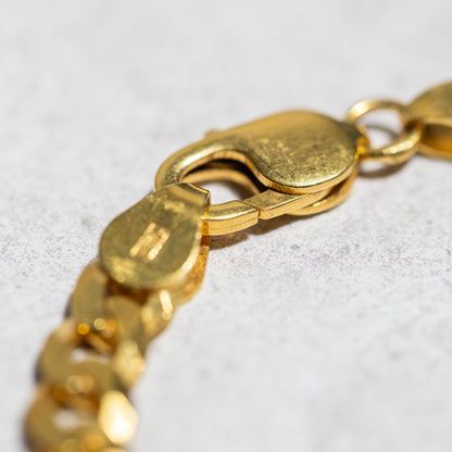BAROQUE CUBAN NECKLACE IN GOLD